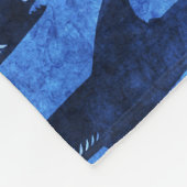 Mit ein paar Haien faulenzen, die blauen Felle des Fleecedecke (Ecke)