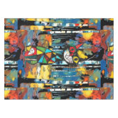 mit einem Abstrakten Kinda-Day-Tablett Tischdecke (Vorderseite (Horizontal))