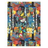 mit einem Abstrakten Kinda-Day-Tablett Tischdecke (Vorderseite)