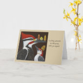 Mit einem Blick auf das Einkaufen mit Ihnen, Karte (Gelbe Blume)