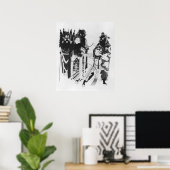 Mit einem Bogen am Tor von Yven Poster (Heimbüro)