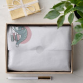 Mit einem Buch und einer Katze aufgerollt - Gemütl Seidenpapier (Geschenk)