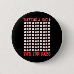 mit einem Byll für 100 Tage der Schule 100. verkau Button