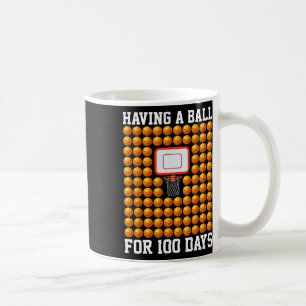 mit einem Byll für 100 Tage Schule Bysketbyll 100. Kaffeetasse
