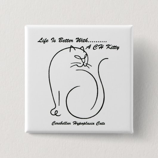 Mit einem CH-Button ist das Leben besser Button (Vorderseite)