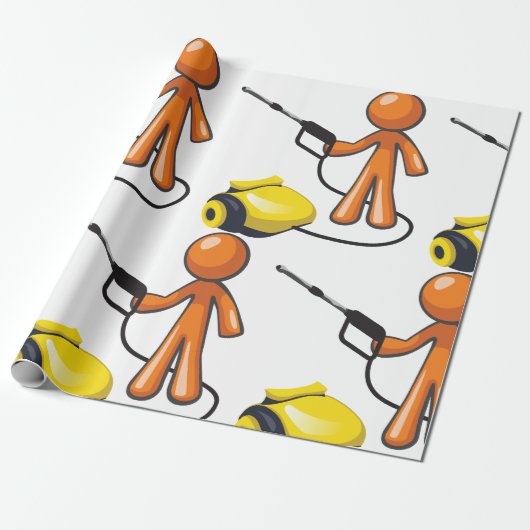 Mit einem Druckwäscher Geschenkpapier (Ungerollt)