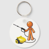 Mit einem Druckwäscher Schlüsselanhänger (Vorderseite)