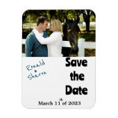 Mit einem Foto Magnet (Vertikal)