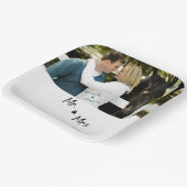 Mit einem Foto Pappteller (Gewinkelt)