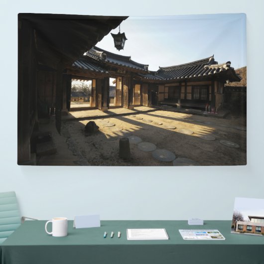 Mit einem Foto von Südkorea entworfen, bedruckt Banner (Messe)