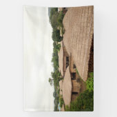 Mit einem Foto von Südkorea entworfen, bedruckt Banner (Vertikal)