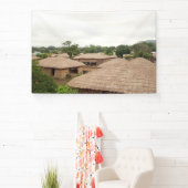 Mit einem Foto von Südkorea entworfen, bedruckt Banner (InSitu)