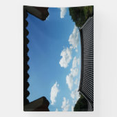 Mit einem Foto von Südkorea entworfen, bedruckt Banner (Vertikal)