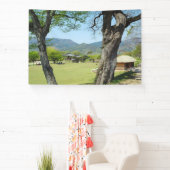 Mit einem Foto von Südkorea entworfen, bedruckt Banner (InSitu)