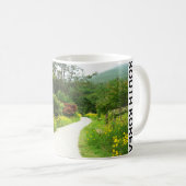 Mit einem Foto von Südkorea entworfen, bedruckt Kaffeetasse (VorderseiteRechts)
