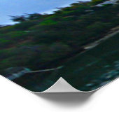 Mit einem Gott-Poster Poster (Ecke)