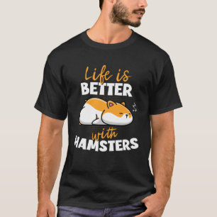 mit einem Hamster Zwarf-Europameister T-Shirt