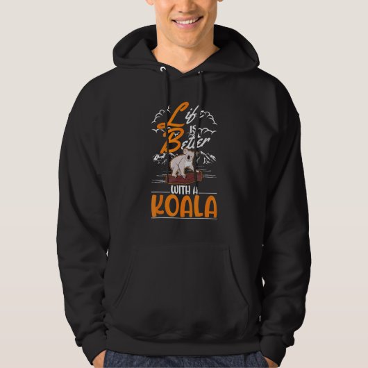 mit einem Koala 1 Hoodie (Vorderseite)