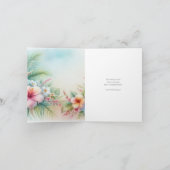 Mit einem Lächeln erleben Sie bald einen guten Rut Dankeskarte (Innenseite)