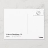 Mit einem Leiten leichte Hindernisse kann... Postkarte (Rückseite)