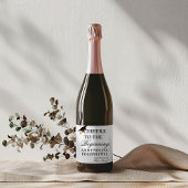 Mit einem Master-Abschluss-Abschluss-Geschenk perf Weinetikett