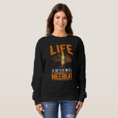 mit einem Meerkat Sweatshirt (Vorne ganz)