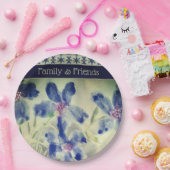 mit einem Mix von Mustern Pappteller (Party)