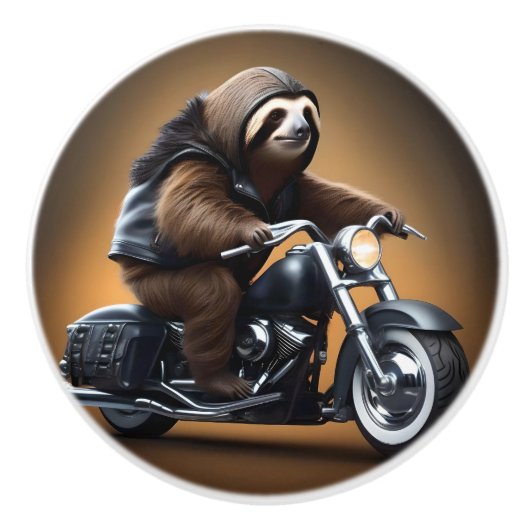 mit einem Motorrad Keramikknauf (Vorderseite)