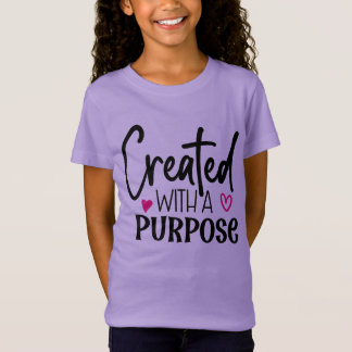 Mit einem Purpose Girls-Hemd entworfen T-Shirt