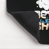 Mit einem Schaf ist das Leben besser. | Geschenk v Mousepad (Ecke)