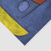 Mit einem Schirm von Paul Klee Seidenpapier (Ausschnitt)