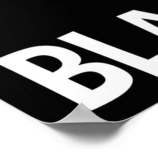 Mit einem schwarzen Labor ist das Leben besser. Poster (Ecke)