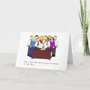 Mit einem tollen Team können Sie mehr erreichen. Karte