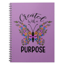 Mit einem Zweck erstellt Notizblock