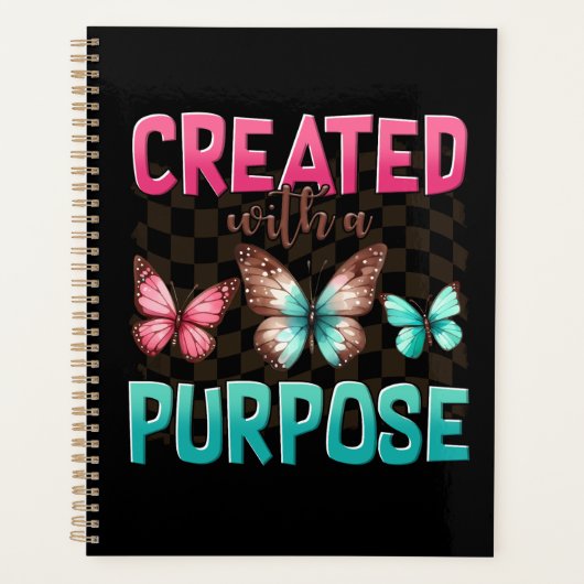 Mit einem Zweck erstellt Planer (Vorderseite)