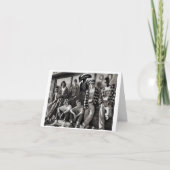 mit einer Alien auf der Karte (Vorderseite)