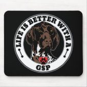 Mit einer APS-Hundezucht ist das Leben besser Mousepad (Vorne)