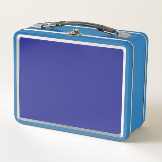 Mit einer Atemberaubenden blauen Mauer verwandeln Metall Brotdose (Vorderseite)