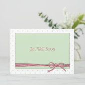 Mit einer Bow-Karte werden Sie bald gut aufgehoben (Stehend Vorderseite)