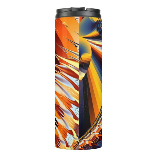 Mit einer Drehung Thermosbecher (Rückseite)