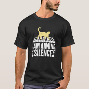 Mit einer erfolgreichen Katze bin ich auf einem I T-Shirt