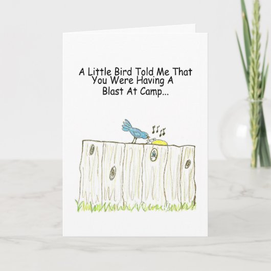 mit einer Grußkarte im Lager Karte (Vorderseite)