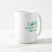 Mit einer Katze ist alles besser Kaffeetasse (VorderseiteRechts)