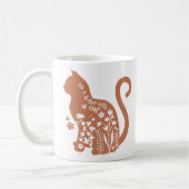 Mit einer Katze ist das Leben besser Kaffeetasse (Links)