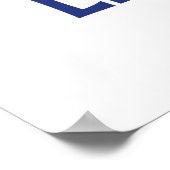 Mit einer Katze ist das Leben besser. Niedliche fa Poster (Ecke)