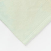 mit einer Pinselspitze bemalt Fleecedecke (Ecke)