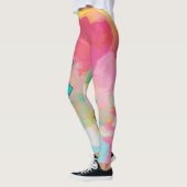 mit einer Pinselspitze bemalt Leggings (Links)