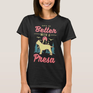 mit einer Presa Canario T-Shirt