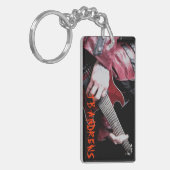 Mit einer Rache-Schlüsselkette Schlüsselanhänger (Vorderseite links)