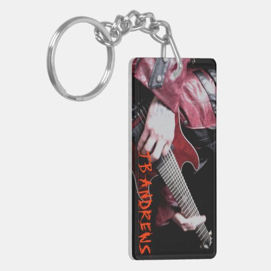 Mit einer Rache-Schlüsselkette Schlüsselanhänger (Vorderseite links)